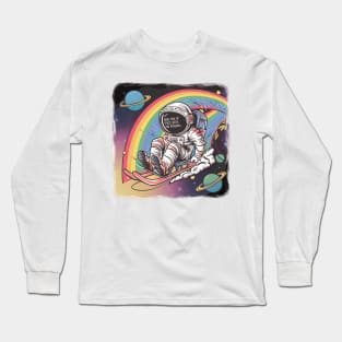 Huge Fan Of Space Both Outer And Personal. Long Sleeve T-Shirt